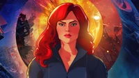 what if, marvel, disney, tv series, black widow wallpaper