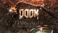 doom the dark ages, video game, logo wallpaper