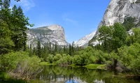 yosemite nationalpark, nationalpark, park, gebirgige landformen, berg