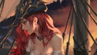 miss fortune, lol, league of legends, video game, art wallpaper