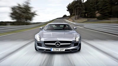 mercedes benz sls amg, машина, спортивный автомобиль, мерседес бенц сл класс, mercedes benz sl class