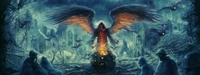 angel, mythology, demon, supernatural creature, art