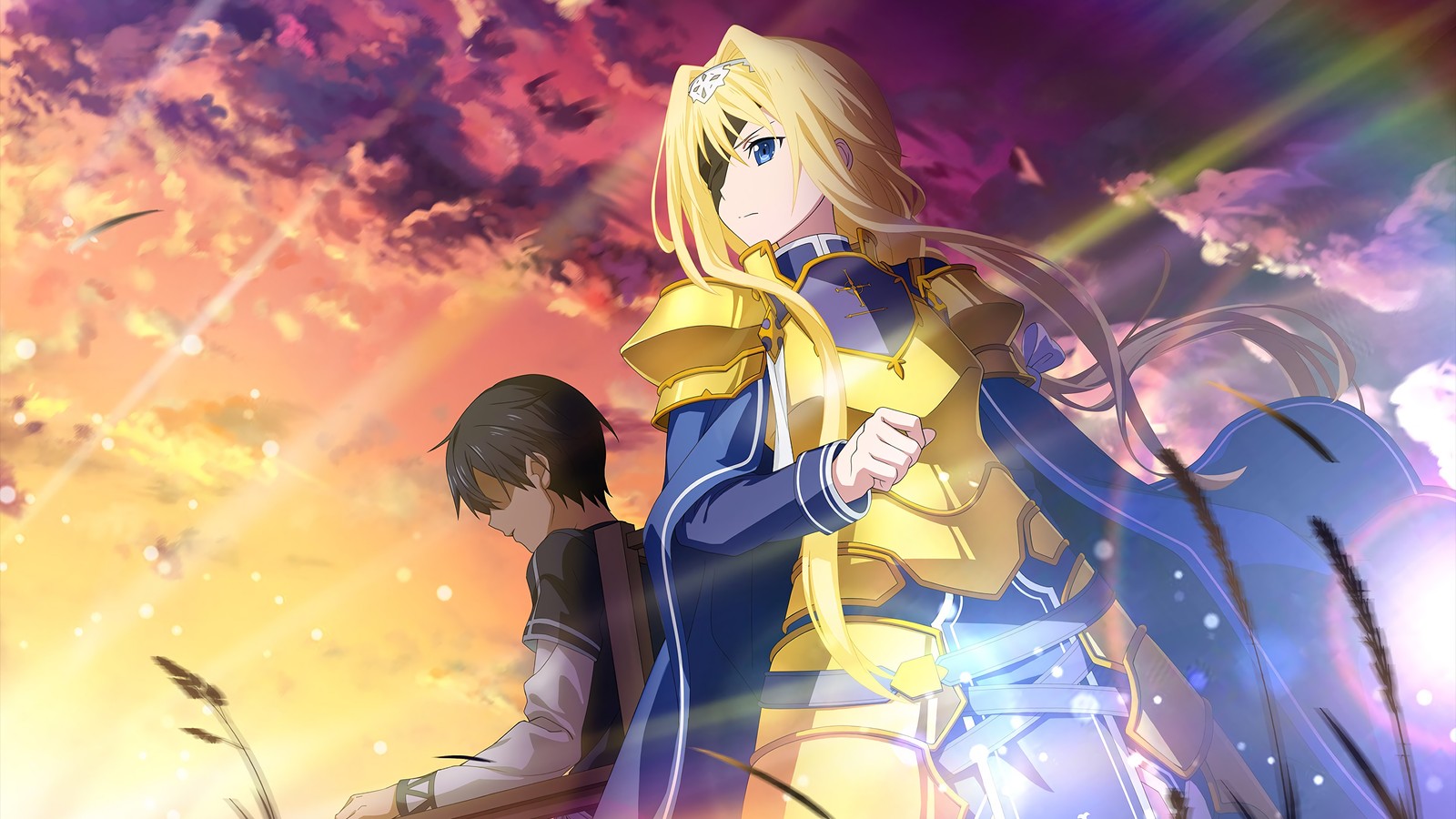 Baixar papel de parede alice zuberg, sao, sword art online alicization, anime