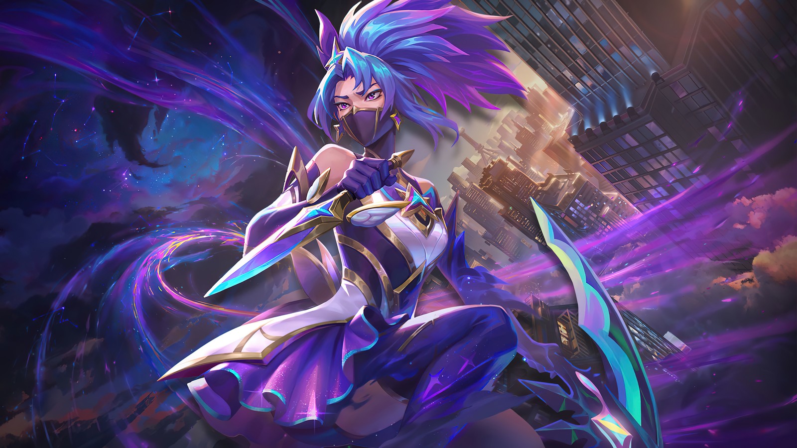 akali, star guardian, lol, video game, league of legends wallpaper