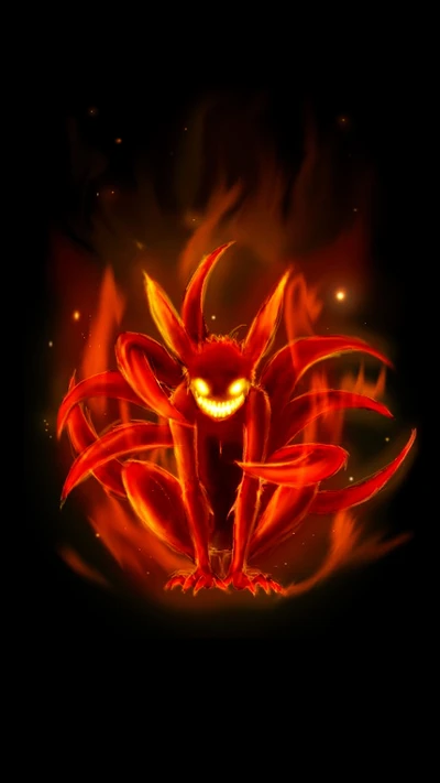 Kurama: As Nove Caudas Flamejantes de Naruto