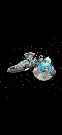 L'hilarante aventure multiverselle de Morty et Rick dans l'espace