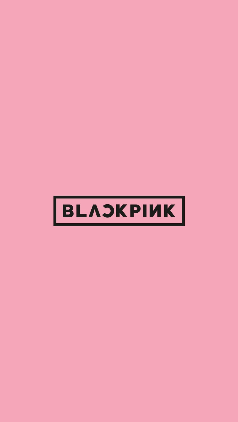 Розовый фон с надписью blackpink (чёрный, блэкпинк, blackpink, джису, jisoo)