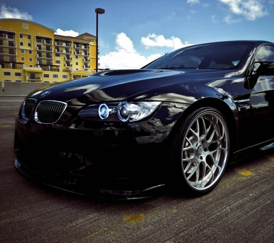 3series, preto, bmw, hd, luz