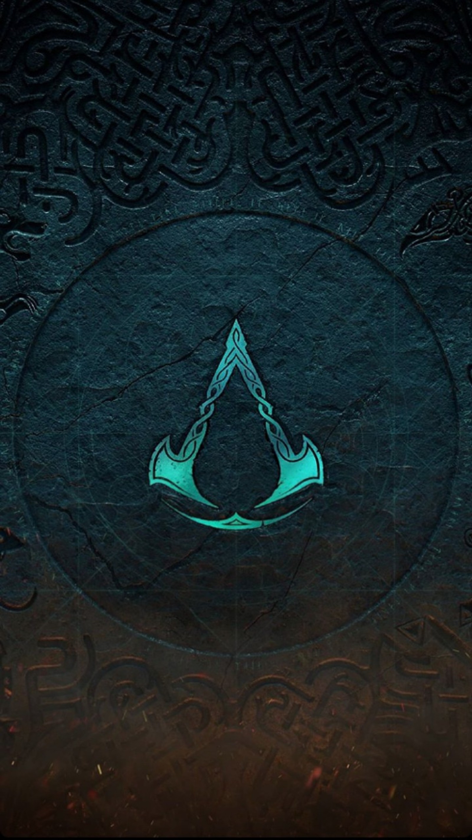 A close up of a black and green logo on a black surface (anarchy, black, game, hd, ubisoft)