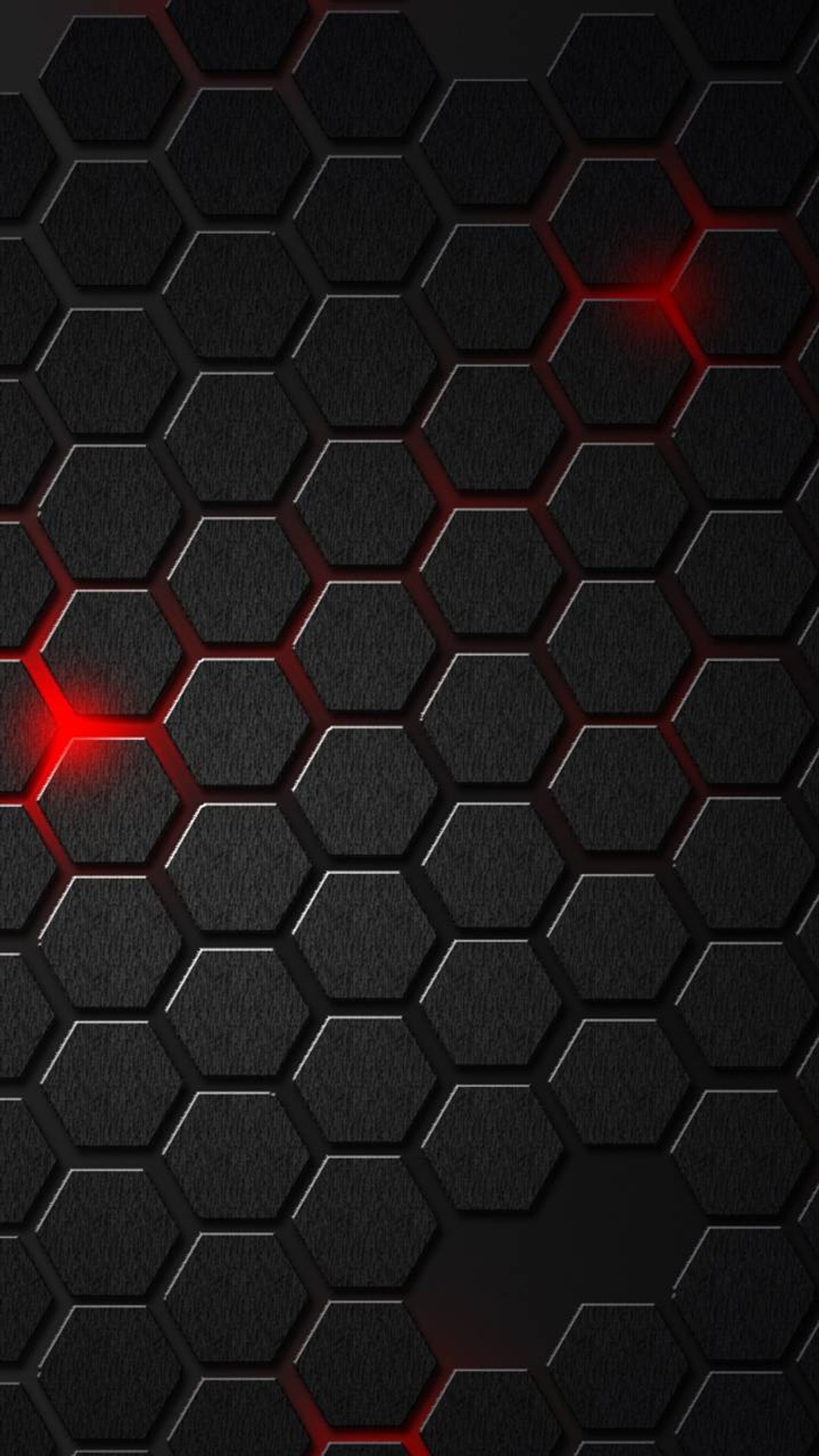 A close up of a red light on a black background (mini, red)