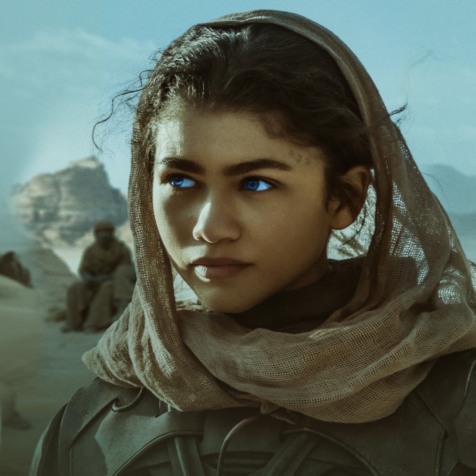 Скачать обои zendaya as chani, дюна, dune, научно фантастические фильмы, кино