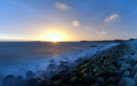 corpo de água, mar, horizonte, costa, oceano