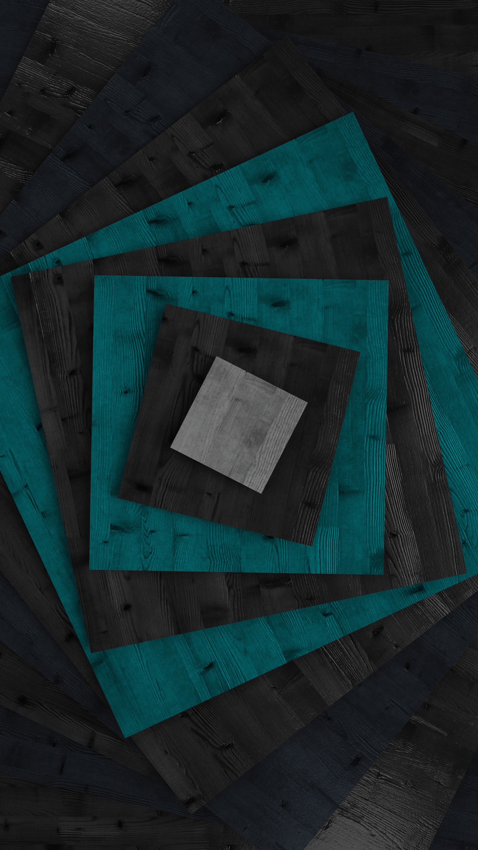 A close up of a pile of wood with a square on top (architecture, blue, wood, rectangle, grey)