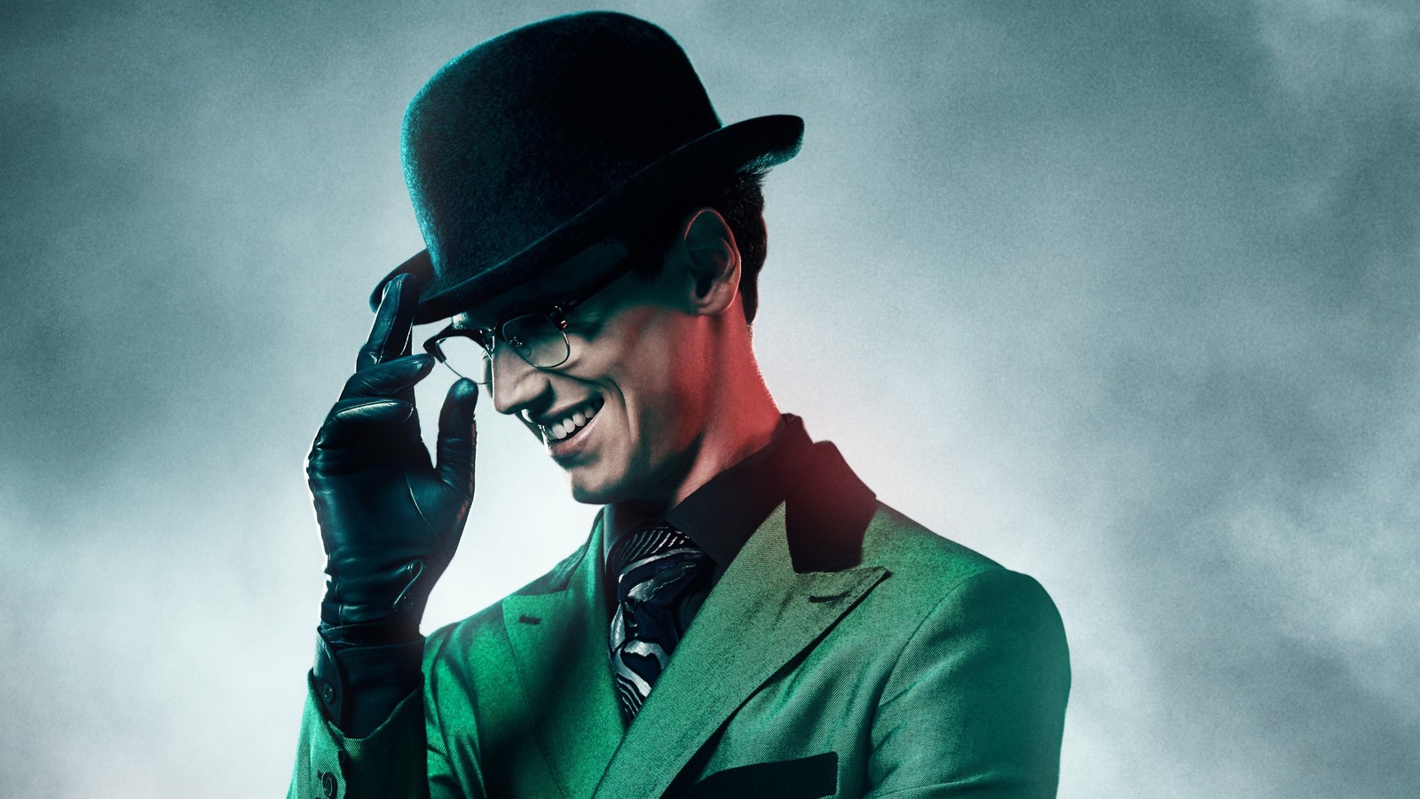 riddler, batman, green, eyewear, music artist Download Wallpaper