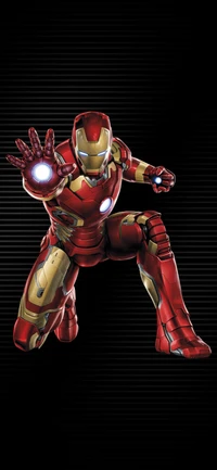 iron man, birthday, greeting card, superhero, suitcase wallpaper