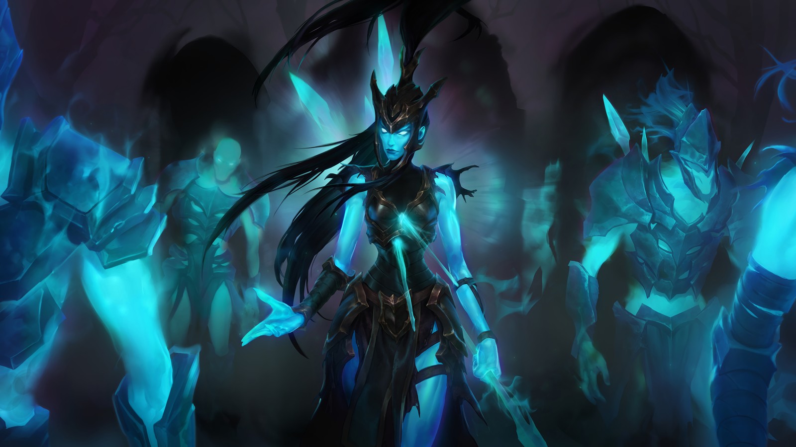 Скачать обои калиста, kalista, lol, league of legends, legends of runeterra