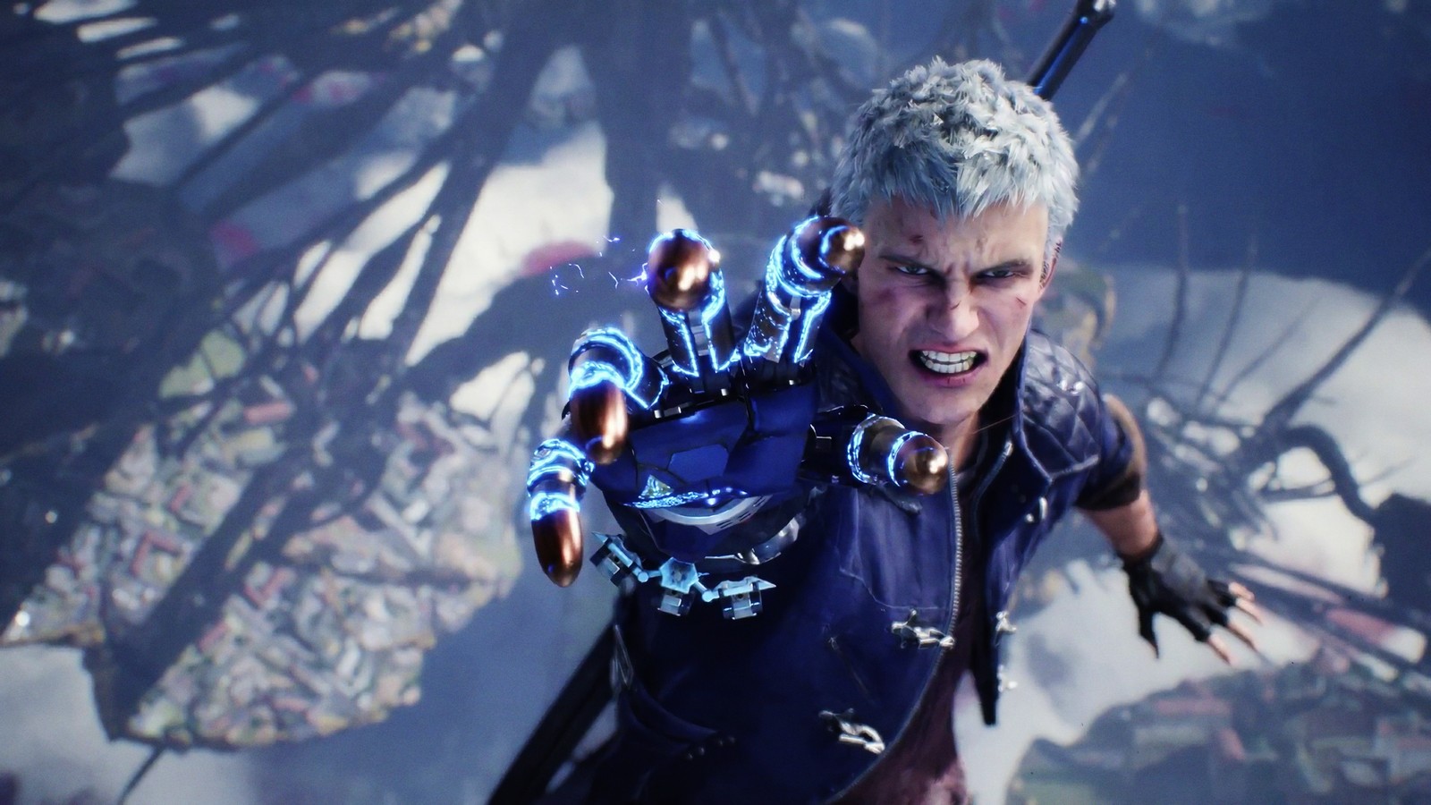 Lade nero, devil may cry 5, videospiel Hintergrund herunter