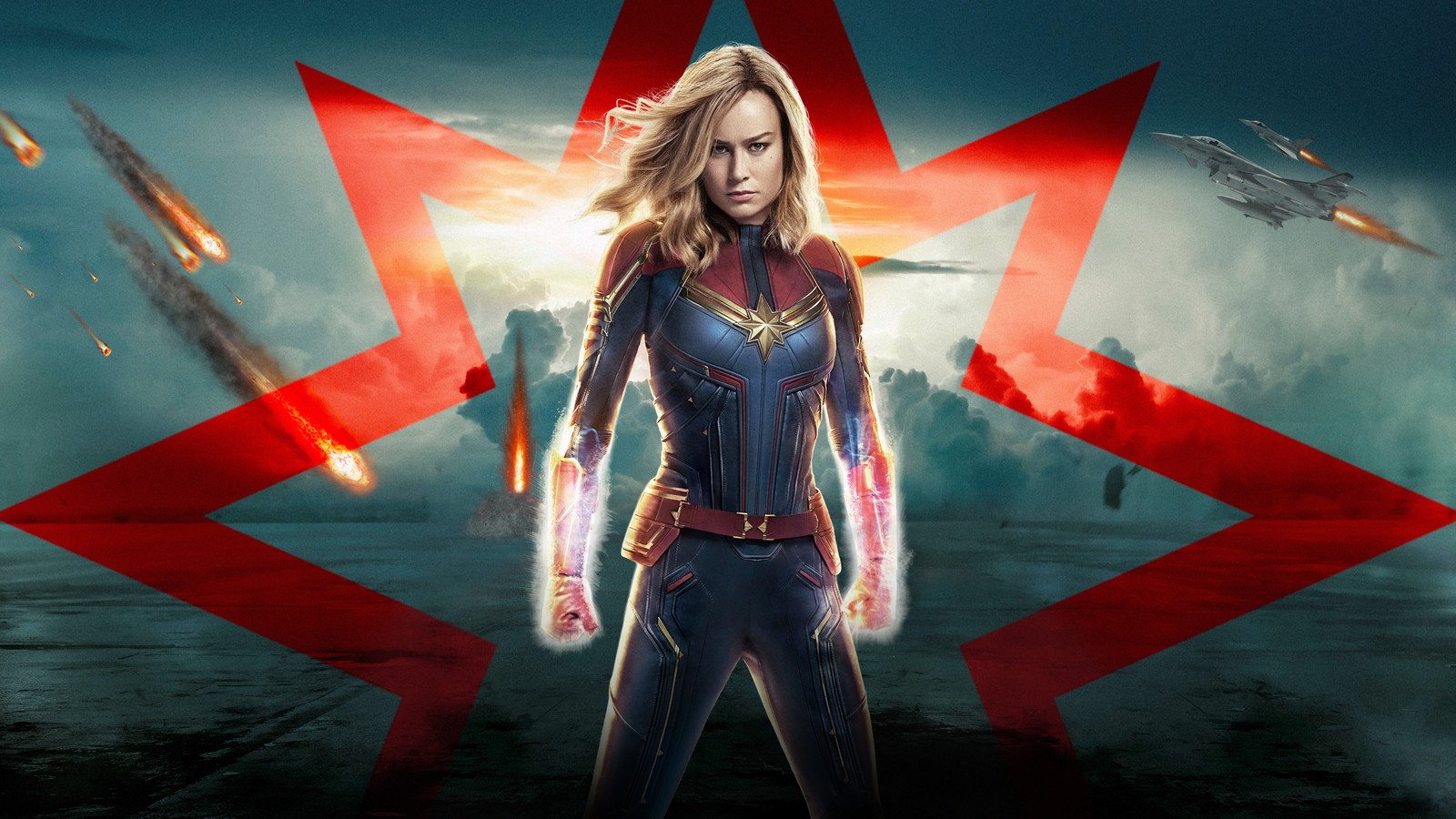 Capitán marvel es el nuevo capitán marvel (película de capitana marvel, película, brie larson, capitana marvel, captain marvel)