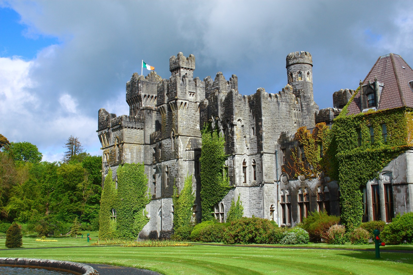 galway, castle, building, estate, medieval architecture wallpaper