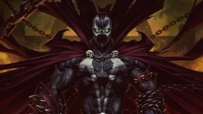 Surge o herói sombrio: O poder do Spawn na arte dos quadrinhos