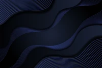 Dynamic Flow: A Modern Pattern of Light Waves in Azure and Electric Blue