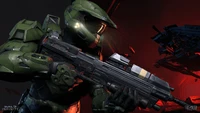 Master Chief in Action: Halo Infinite Multiplayer Combat