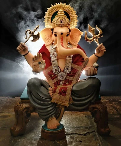 gajanana, ganesha, ganpati, herr, lord ganesha