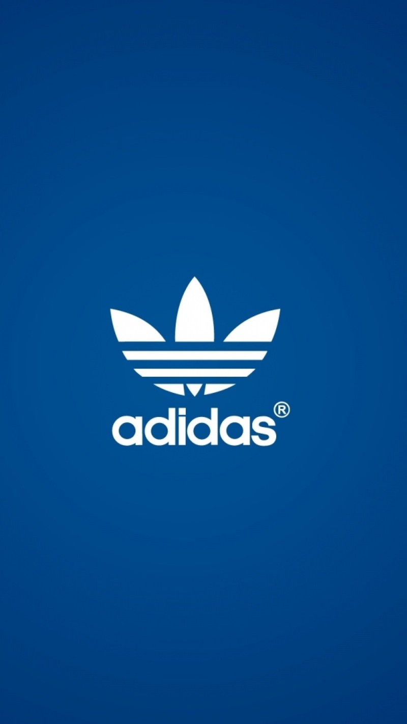 Синий фон с белым логотипом adidas на нем (фгж, fgj, sze)