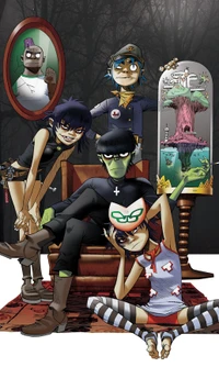 Gorillaz: Banda animada icónica en un entorno ecléctico