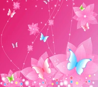 butterflies, wallpaper