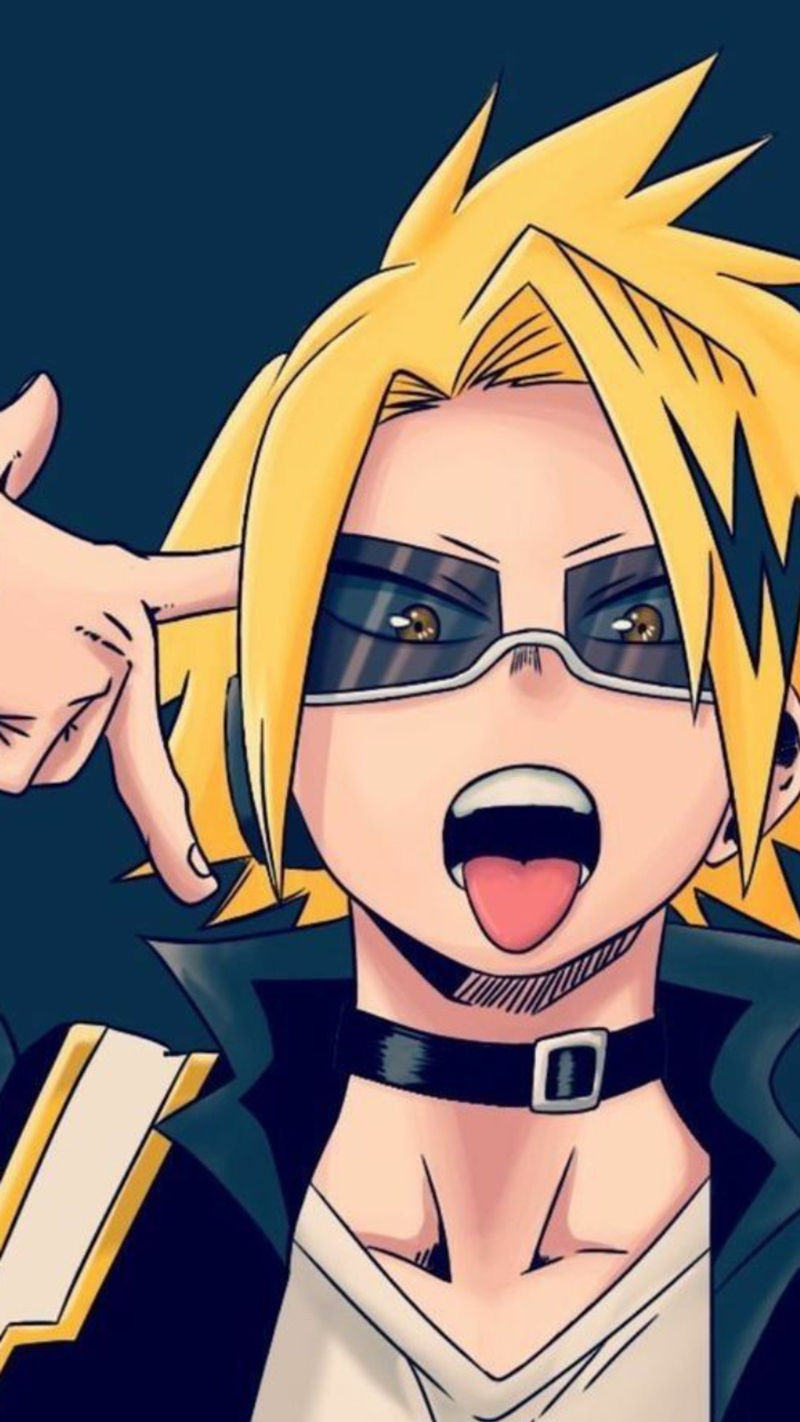 Un primer plano de una persona con un libro y un par de gafas (bnha, my hero academia)