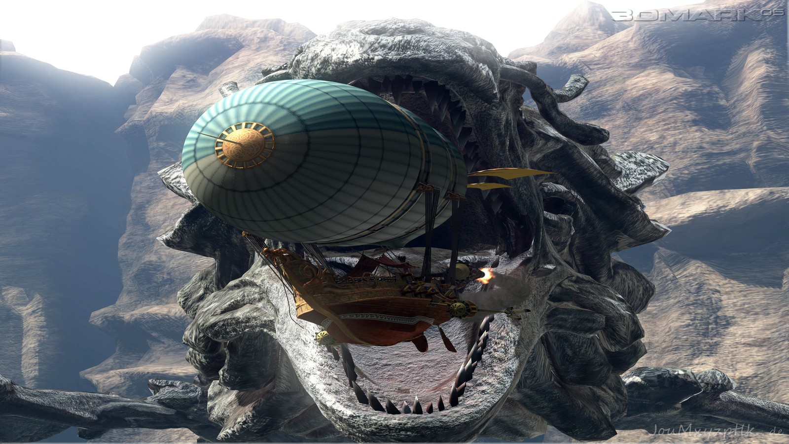 video games, rigid airship wallpaper