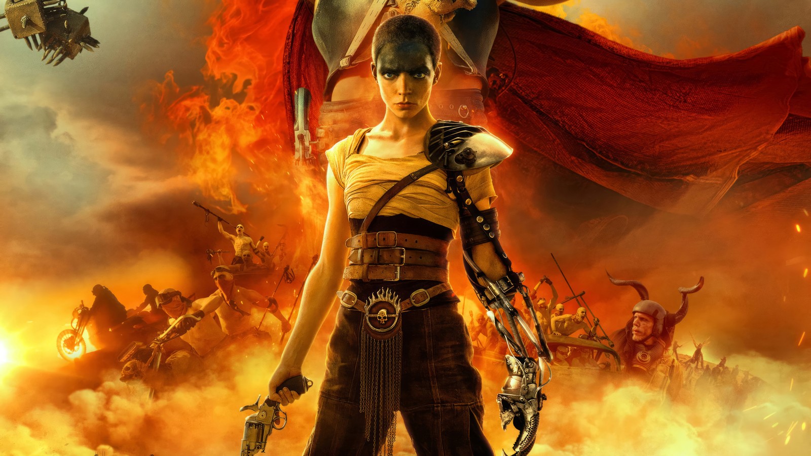 Lade furiosa eine mad max saga, film, anya taylor joy Hintergrund herunter