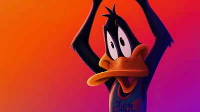 daffy duck, space jam 2, film, 2021, space jam nouvelle ère