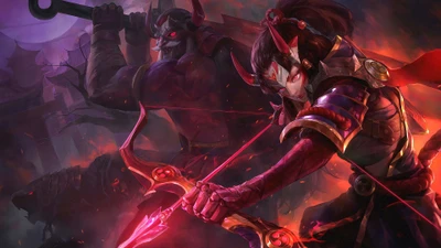 Ashe y Tryndamere: Campeones de las Sombras en League of Legends