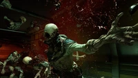 Intense Action in a Dark Space Adventure: Battle Against Undead Creatures