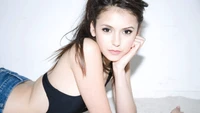 nina dobrev, actress, women, girls, celebrity wallpaper