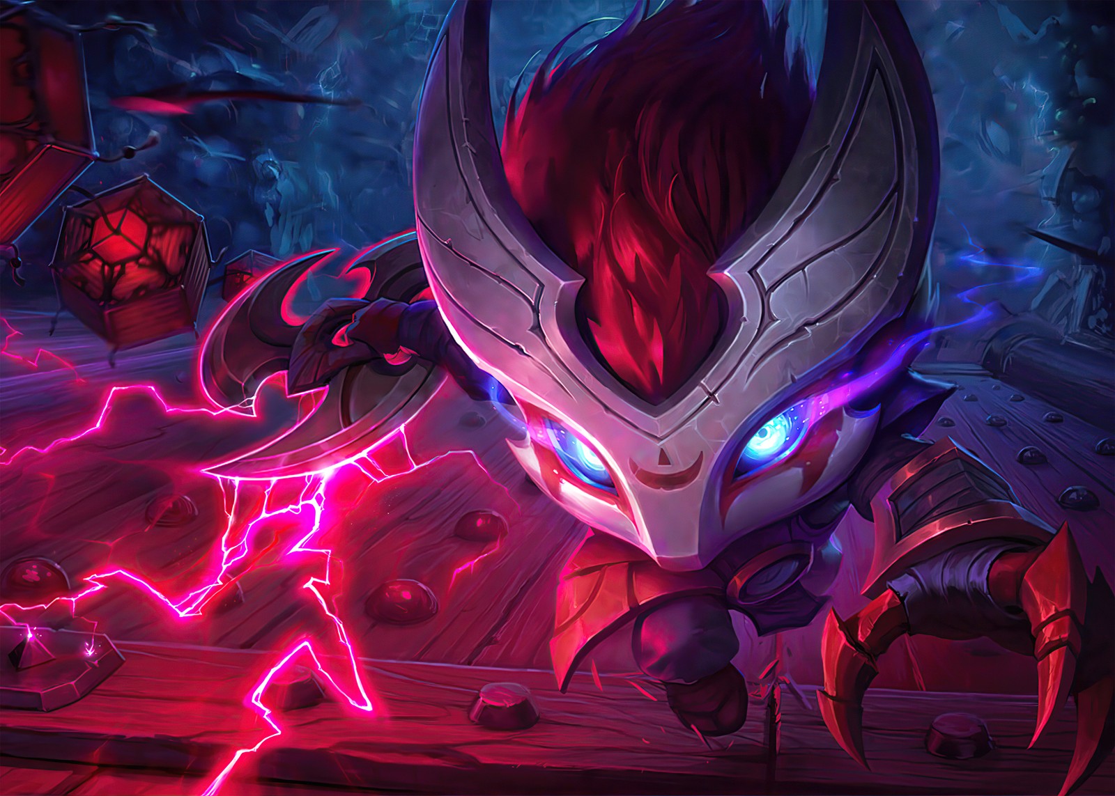 Baixar blood moon kennen, league of legends, jogos, papel de parede 4k grátis