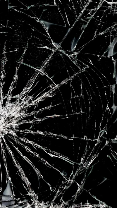 Shattered Glass Texture - HD Wallpaper