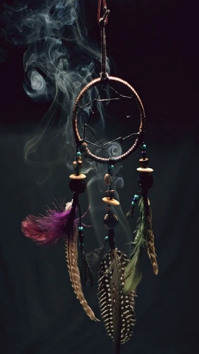 pegador, sonho, apanhador de sonhos, fumaça, smokedreamcatcher