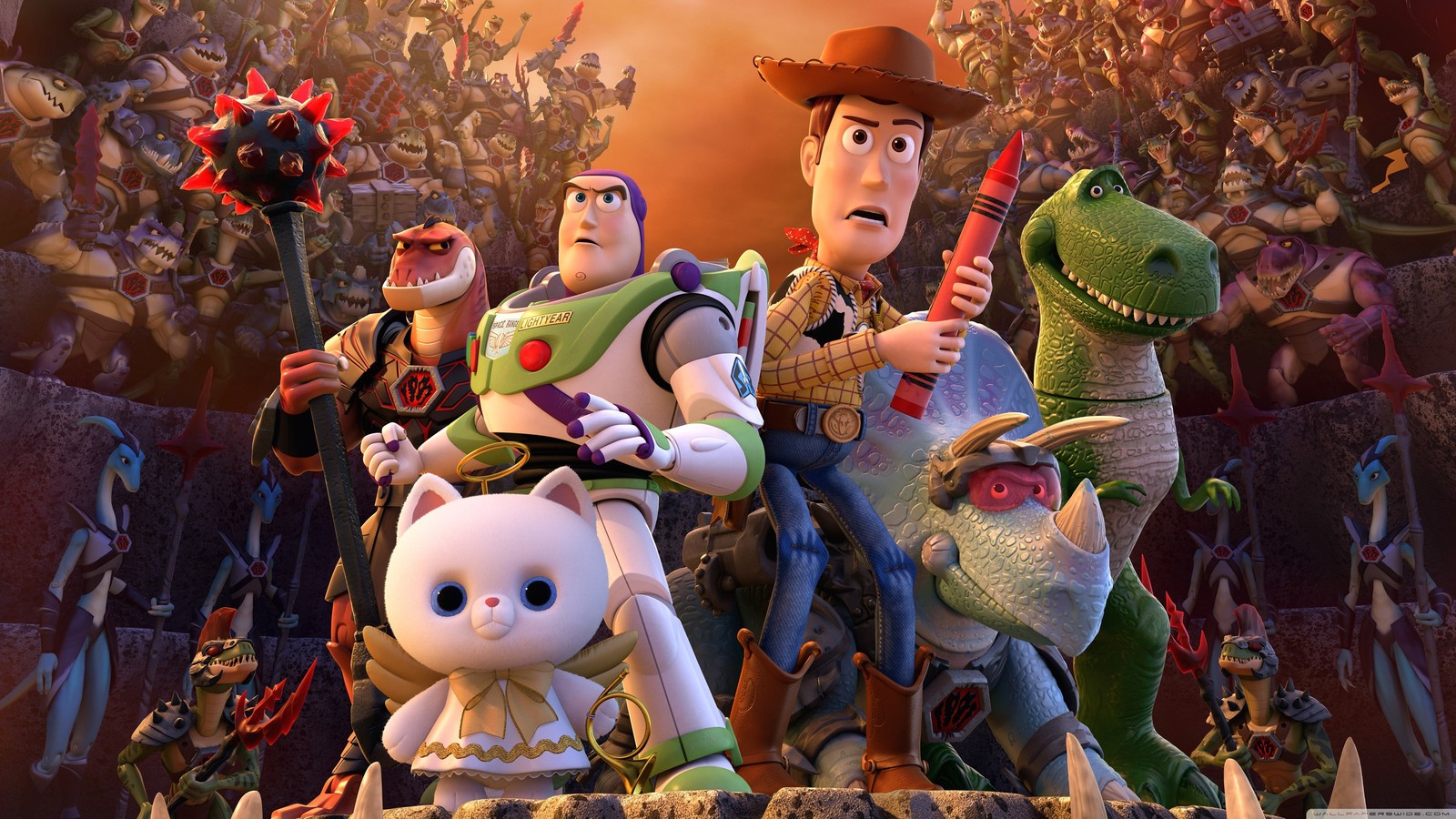 Toy story 4 es una nueva película animada protagonizada por personajes de toy story (juguete, historia, película, princesa)