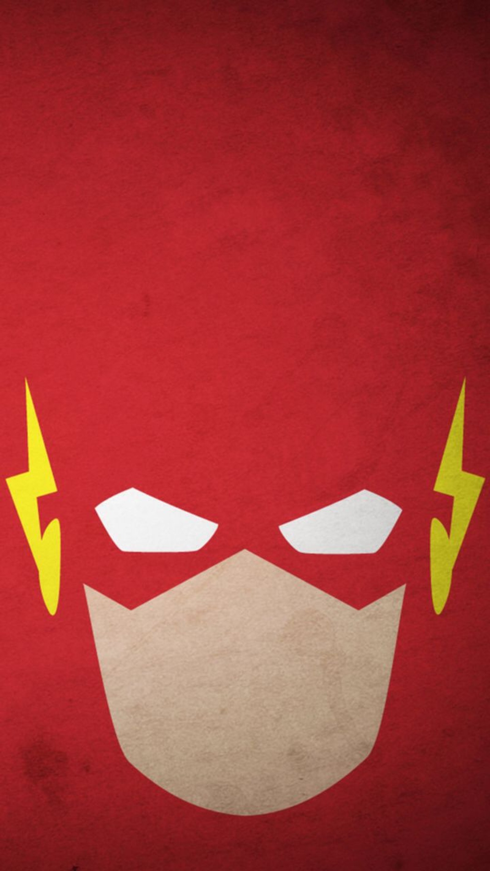 A close up of a red wall with a yellow flash on it (flash, hd, justice league, nice, superhero)