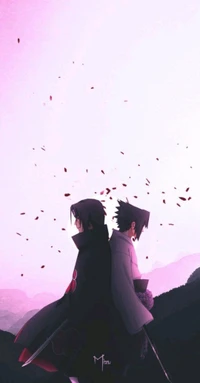 Itachi y Sasuke Uchiha: Un vínculo forjado en sombras