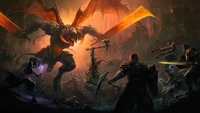 Epic Battle Against a Demon: Classes Clash in Diablo Immortal