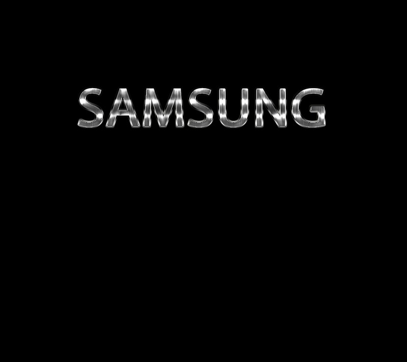 Близкий план черного логотипа samsung на черном фоне (лучший, галактика, samsung)