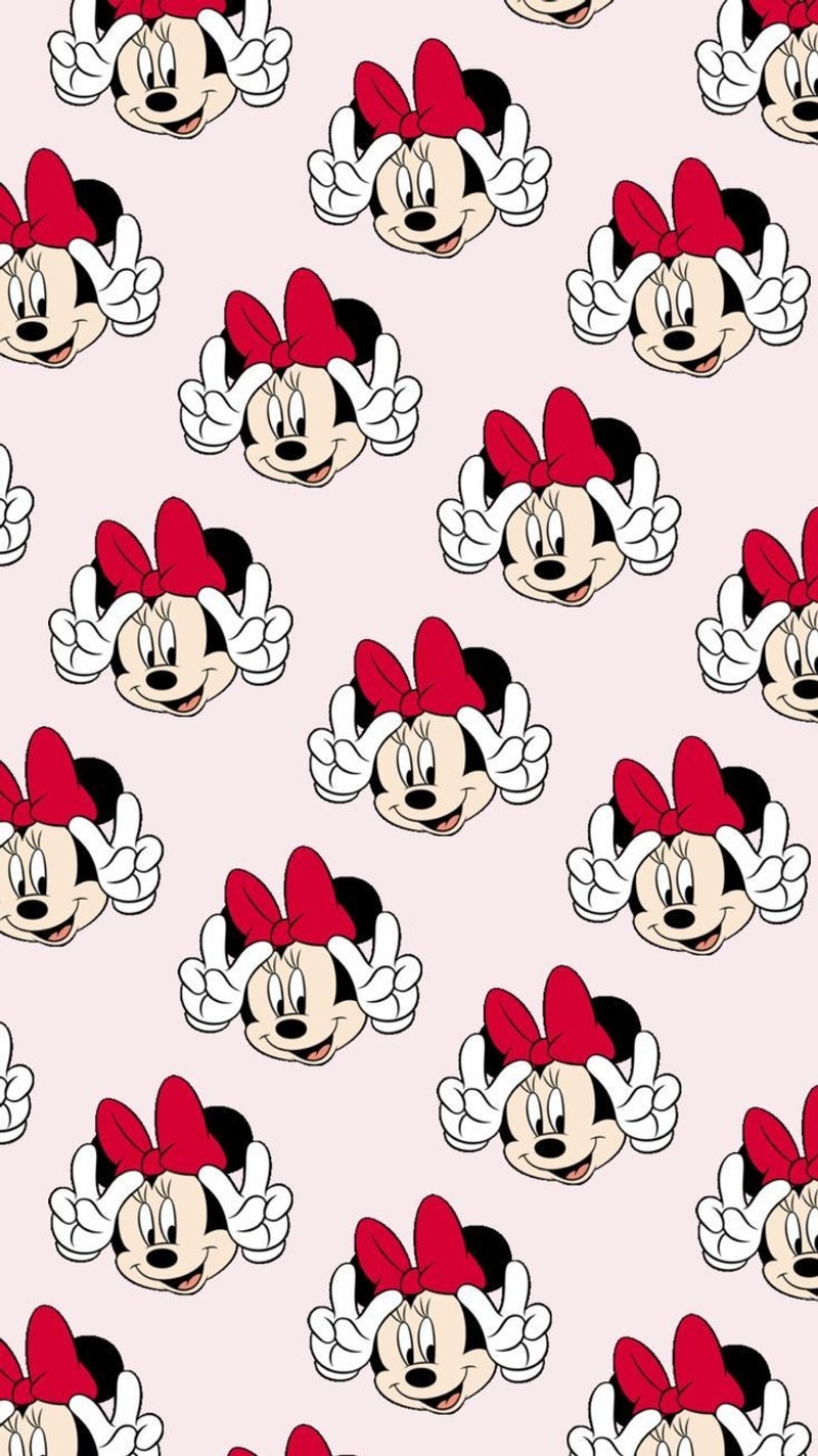 Ткань с минни маус на ярд (дисней, disney, минни, minnie, minnie bows)