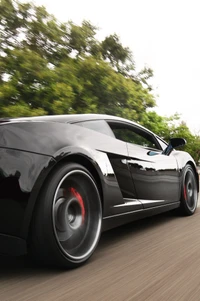 car, lamborghini, rims, speed wallpaper