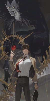 Light Yagami : Le Duel de la Justice et de l'Obscurité dans Death Note