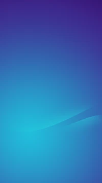 Vibrant Electric Blue Gradient Background for OPPO R11