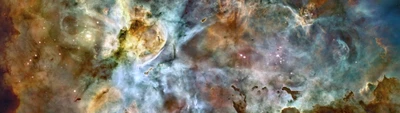 Image époustouflante du télescope Hubble de la nébuleuse de Carina : Une exposition vibrante de couleurs cosmiques et de formation stellaire